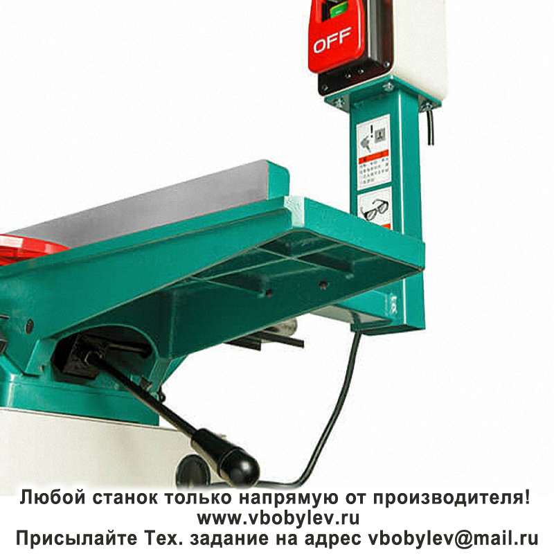 H0452 Фуговальный станок, мощность 1250 Вт, 5000 об/мин, макс. ширина фугования 152 мм — изображение 4