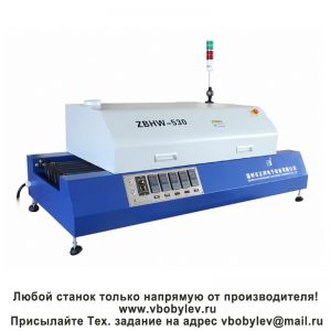 ZBRF-530 настольная конвейерная конвекционная печь, 5 зон нагрева. Любой станок только напрямую от производителя! www.vbobylev-2.ru Присылайте Тех. задание на адрес: vbobylev@mail.ru