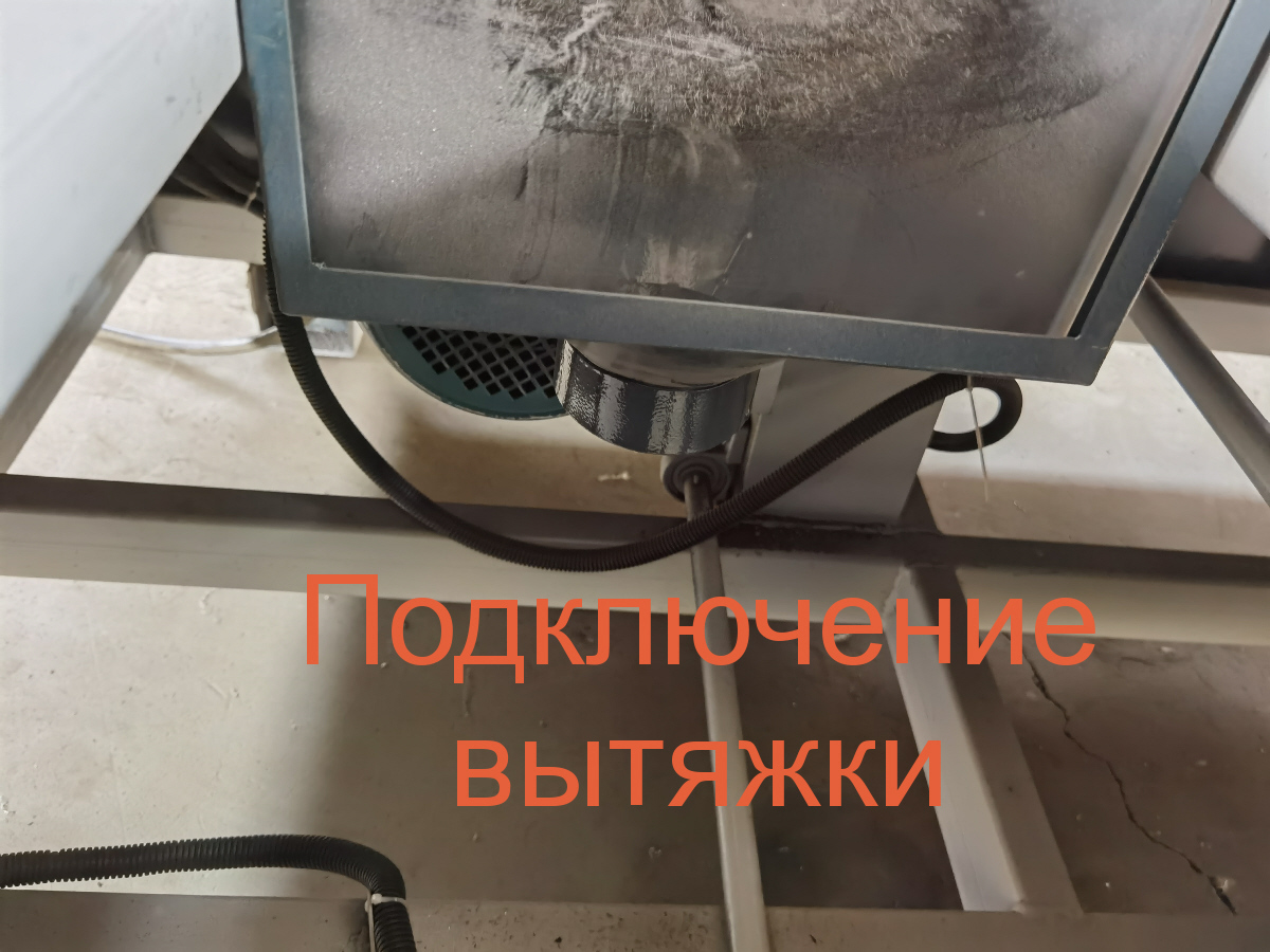 FG-4 станок для очистки профильных труб от ржавчины, 4 полировальные головки