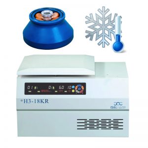 H3-18KR высокоскоростная центрифуга с охлаждением 4x100 мл, 18500 об/мин