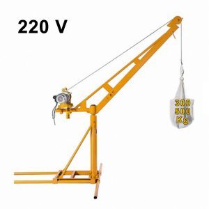 JGB4-300, JGB4-500 подъемный мини кран 220,380 В, с макс. г/п 300-500 Кг