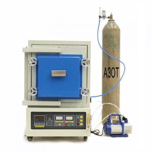 LY-8-12TP муфельная печь 1700C для работы с азотом, аргоном и другими инертными газами