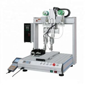 DMHX300X Паяльный робот с 2 паяльниками и 1 рабочими столом
