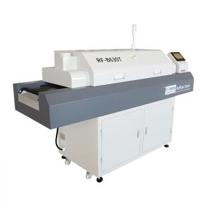 RF-B630T настольная конвейерная конвекционная печь, 6 зон нагрева
