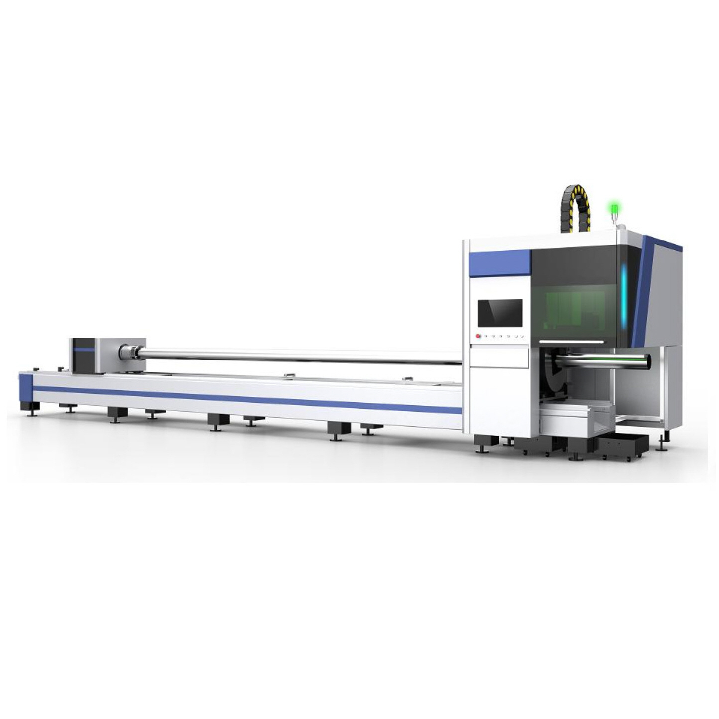 QY-LCF3000-0260Y Станок для лазерной резки труб длиной 6 м, 3 кВт