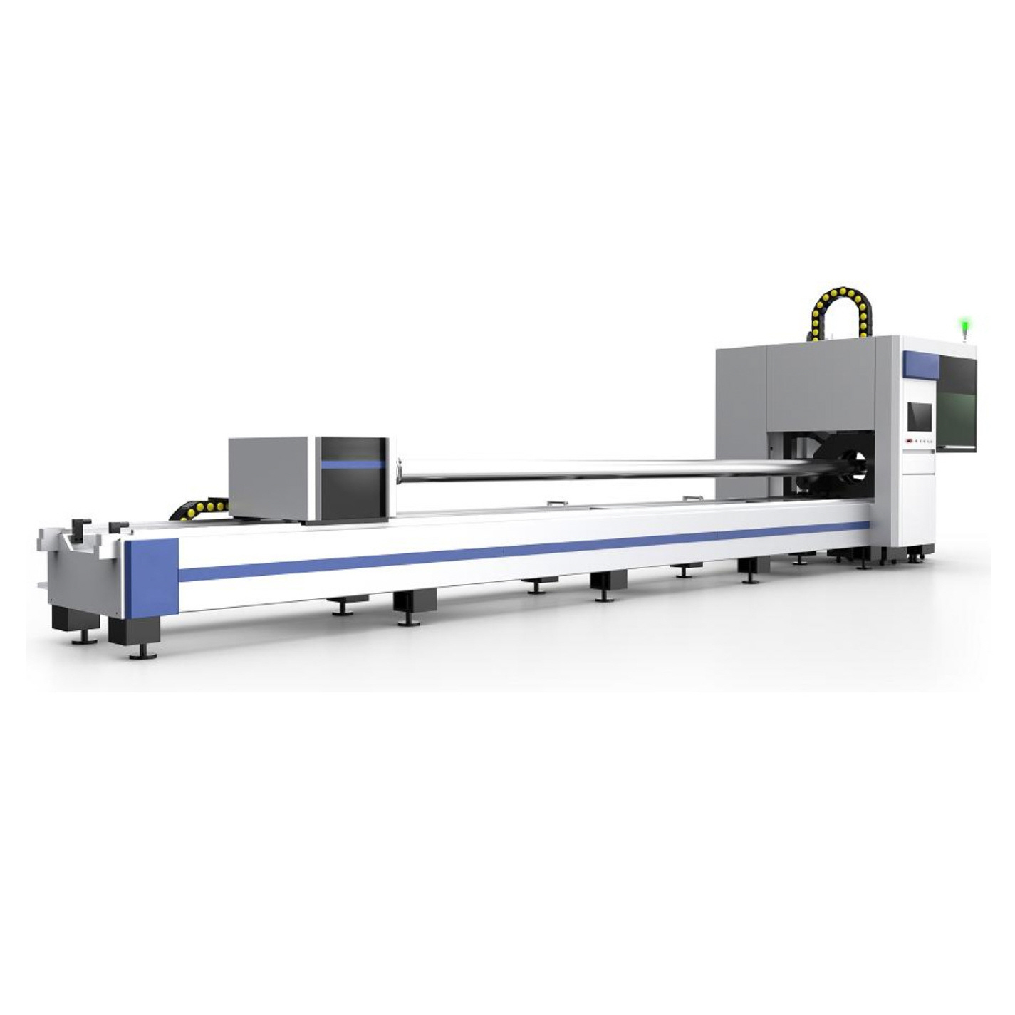 QY-LCF3000-0260Y Станок для лазерной резки труб длиной 6 м, 3 кВт