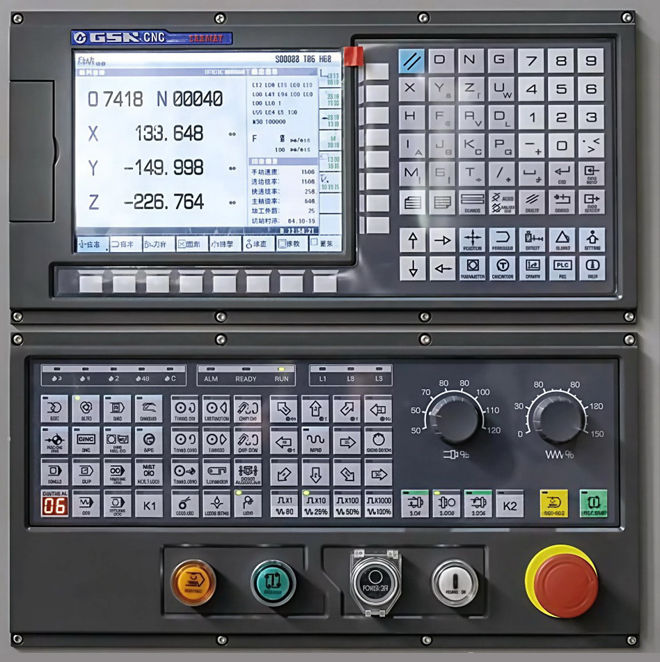 XH7126 Вертикальный обрабатывающий центр (3 оси) Siemens 808D контроллер